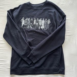 Taylor Swift Eras Sweatshirt - Navy - 2XL